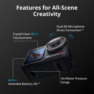 DJI Osmo Action 5 Pro, Waterproof Camera