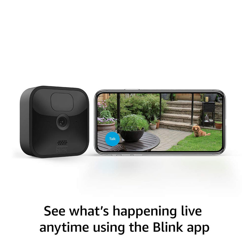Blink Outdoor Wireless Camera Black (3 Set) and Sync Module*