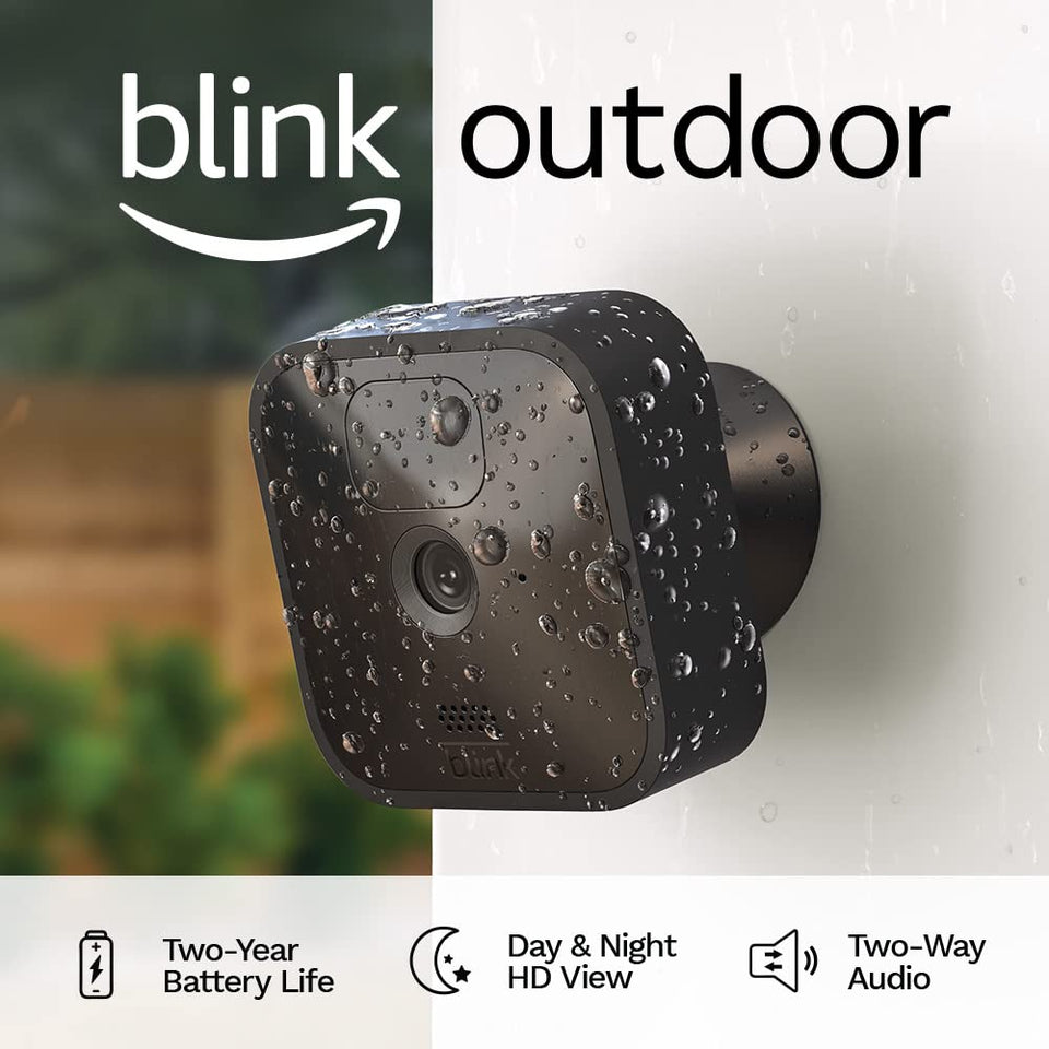 Blink Outdoor Wireless Camera Black (3 Set) and Sync Module*