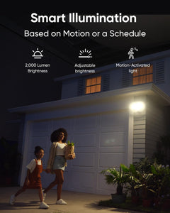 Eufy E340 Edge 2 Floodlight Camera 360° Dual Cameras