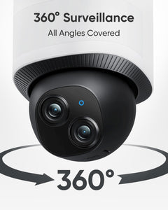Eufy E340 Edge 2 Floodlight Camera 360° Dual Cameras