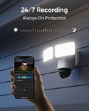 Eufy E340 Edge 2 Floodlight Camera 360° Dual Cameras
