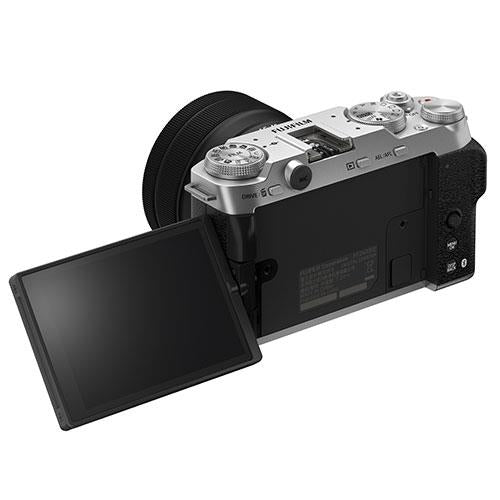 Fujifilm X-M5 Mirrorless Camera in Silver with XC15-45mm Lens