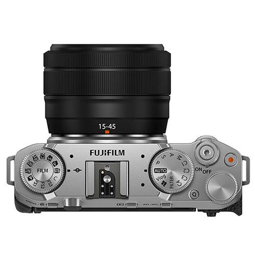Fujifilm X-M5 Mirrorless Camera in Silver with XC15-45mm Lens