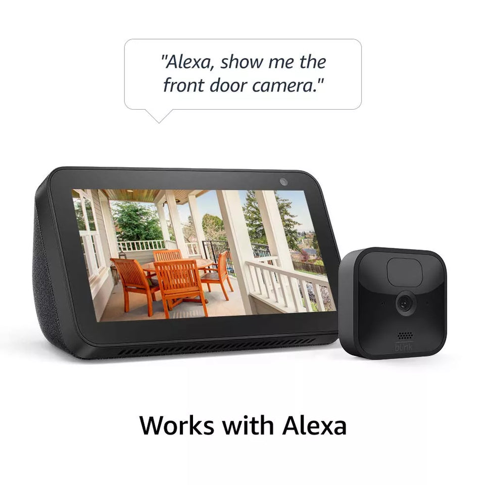 Blink Outdoor | 3 Camera System | Battery Powered Security Kit | 1080p Weatherproof Cam