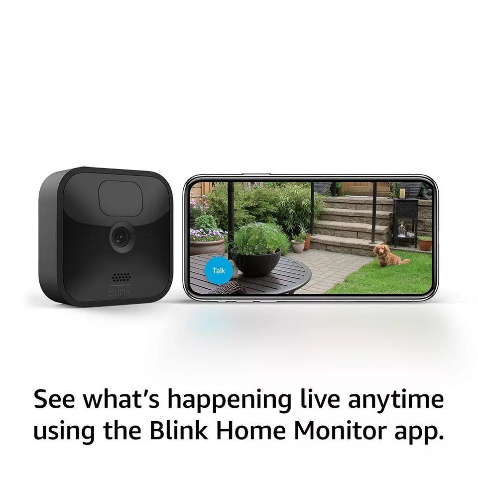 Blink Outdoor | 3 Camera System | Battery Powered Security Kit | 1080p Weatherproof Cam