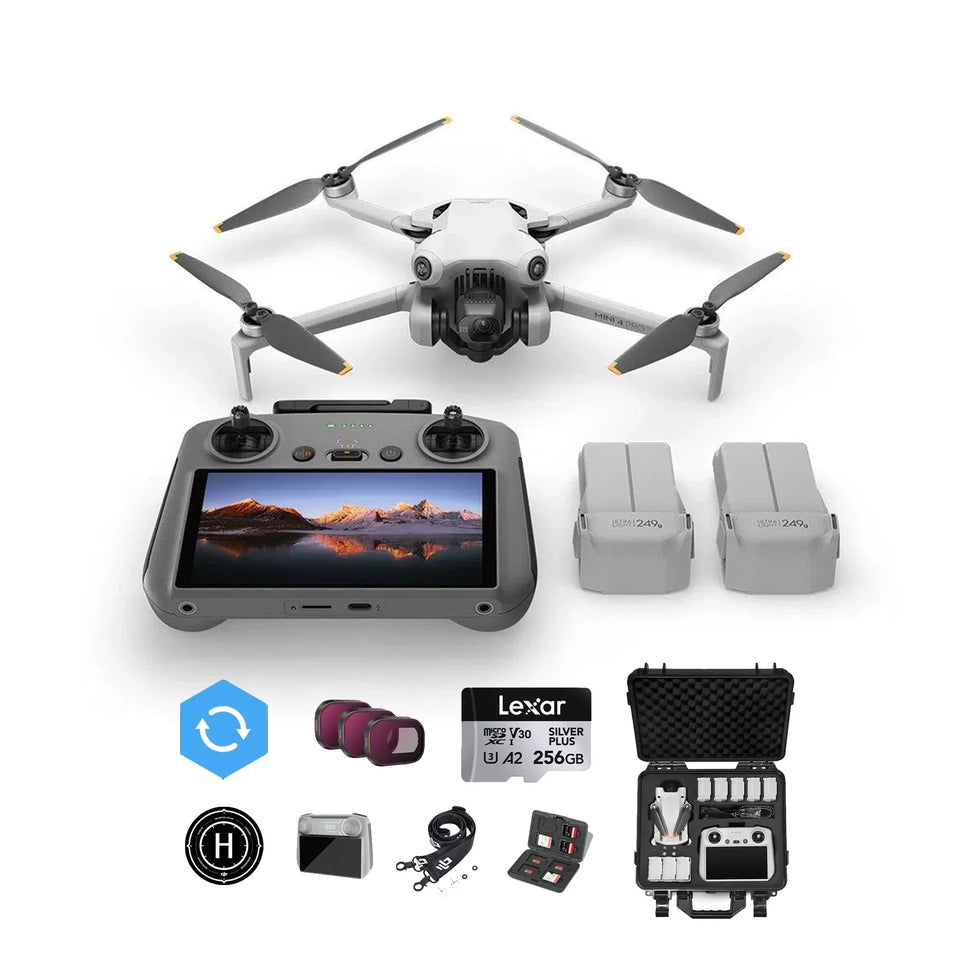 DJI Mini 4 Pro Drone Fly More Combo RC2 - Sky Master Bundle