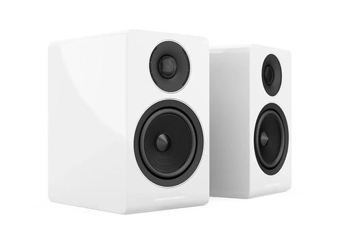 Acoustic Energy AE300 Piano Gloss White Speakers