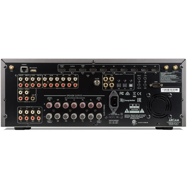 Arcam AVR21 HDA Range HDMI 2.1 High Power Class AB AV Receiver 16 Channels of Dolby Atmos DTS:X  AURO-3D decoding