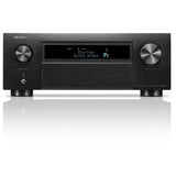 Denon AVC-X6800H 11.4ch 8K AV Amplifier with 3D Audio Dolby Atmos HEOS Built-in Black Open Box Clearance