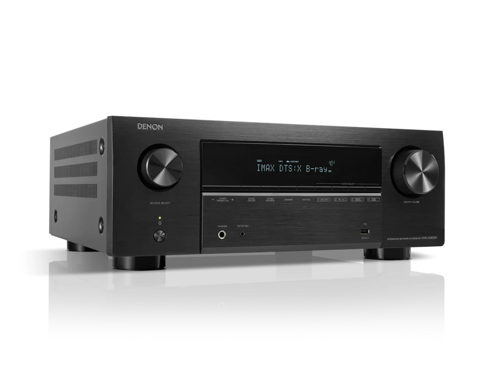 Denon AVCX3800H 9.4 Ch 8K Dolby Atmos and DTS:X with HEOS built-in AV Receiver