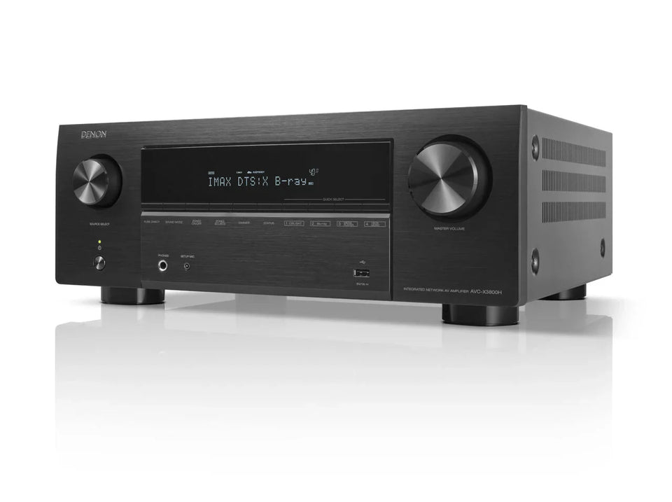 Denon AVCX3800H 9.4 Ch 8K Dolby Atmos and DTS:X with HEOS built-in AV Receiver