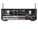 DENON AVRS770H 7.2 Ch 75W 8K AV Receiver With HEOS Built In Black