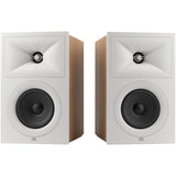 JBL STAGE 250B 2 Way 5.2 Inch Dolby Atmos Surround Sound Bookshelf Speakers Pair White
