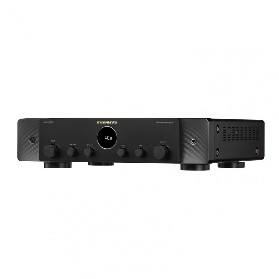 Marantz Stereo 70s 2.2ch Slimline Network Stereo Receiver with Bluetooth and HEOS Built-in Black Ex-Display Clearance