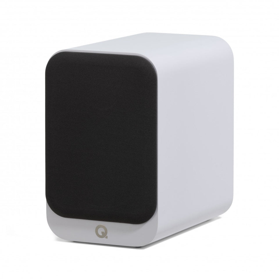 Q Acoustics 3020c Bookshelf Speakers Pair Satin White