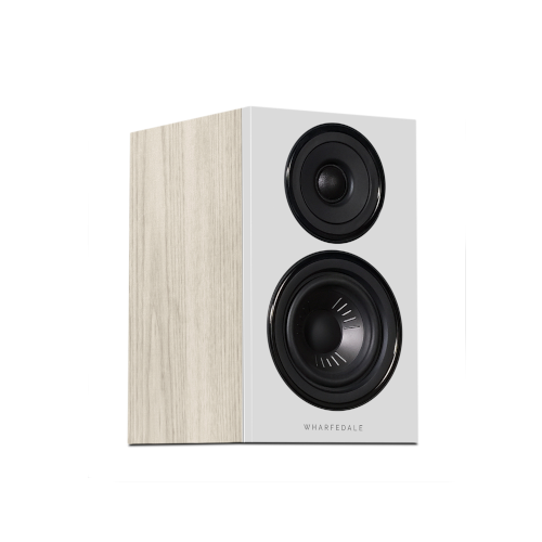 Wharfedale Diamond 12.0 Bookshelf speaker  Compact 2 way with rear port (Pair) Light Oak